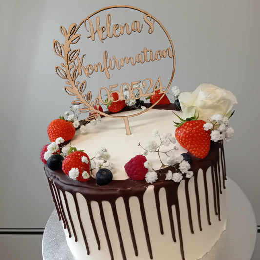 Kommunion- und Konfirmationstorte Nr. 4