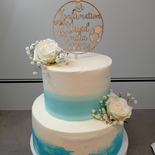 Kommunion- und Konfirmationstorte Nr. 6